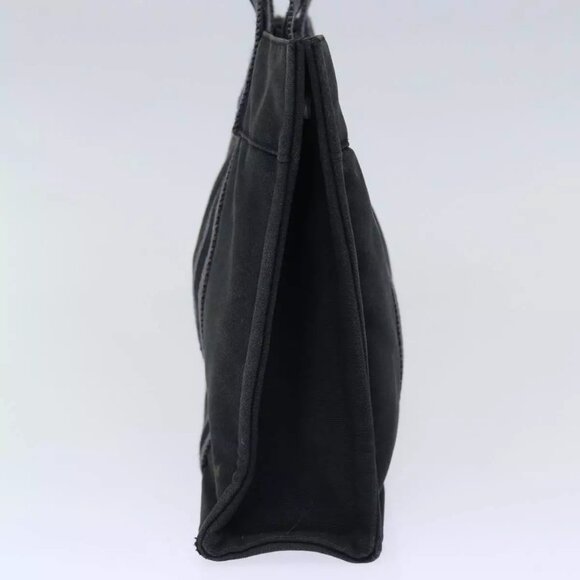 HERMES Fourre Tout PM Hand Bag Canvas Gray Auth - Picture 11 of 16